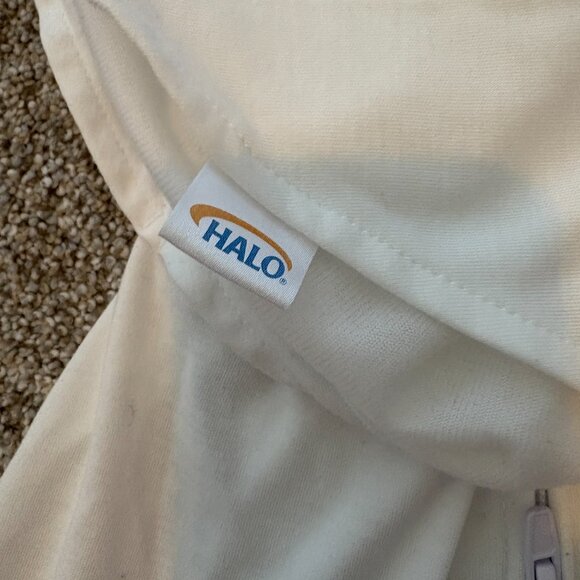 Halo Swaddle Sleepsack White Newborn Blankets Safe Dreams Baby - Picture 3 of 6